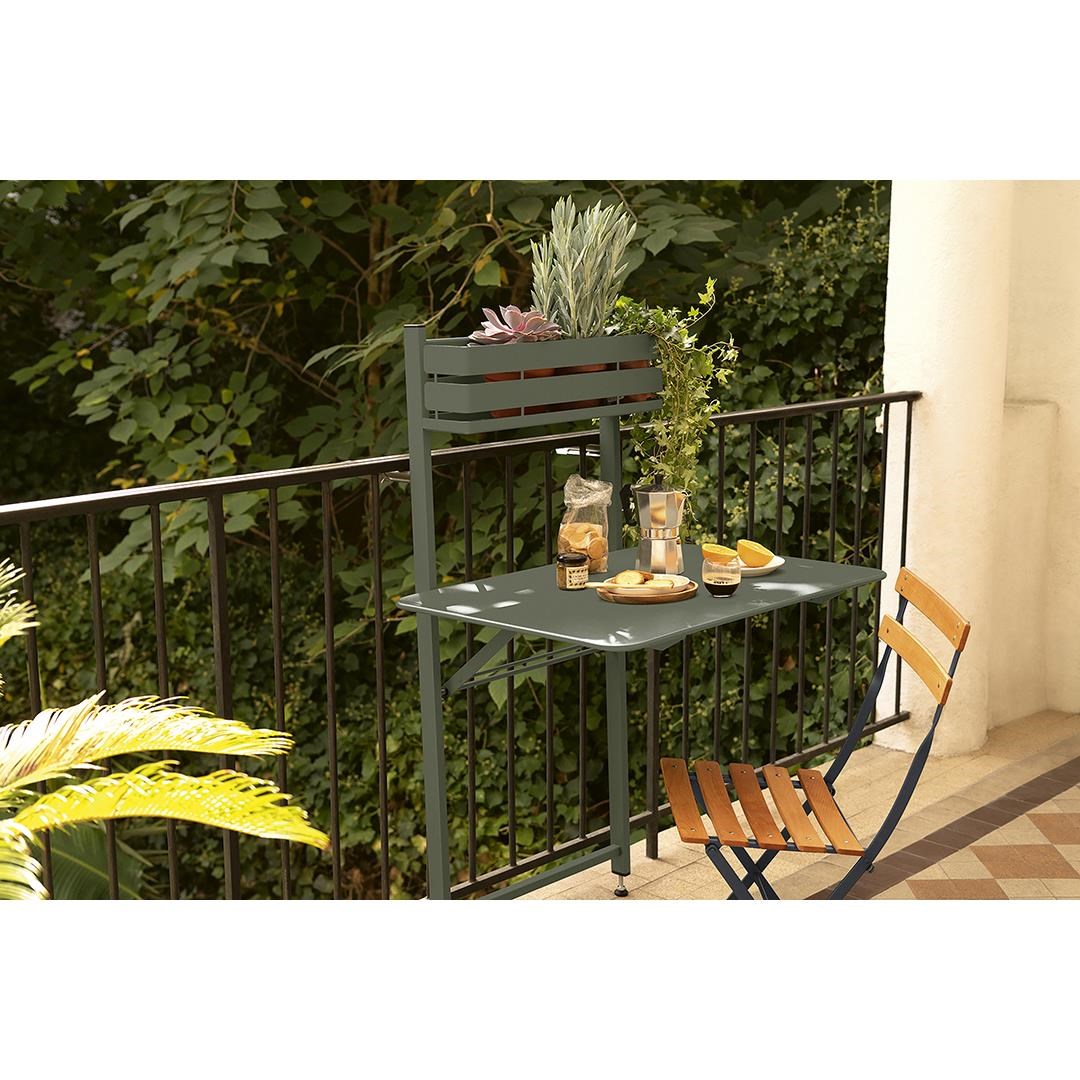 Skládací balkónový stůl BISTRO 57x77 cm - Clay Grey_2
