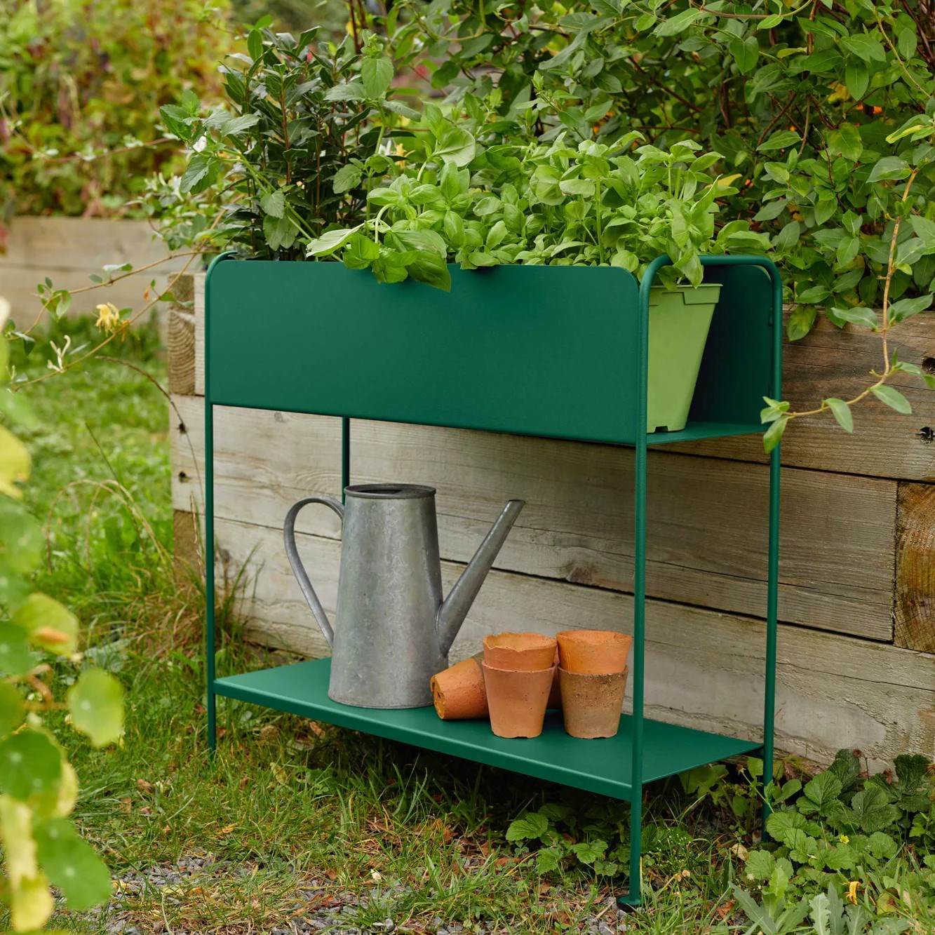 Regál na květináče nebo stolování Fermob PICOLINO V.63 cm - Liquorice_10