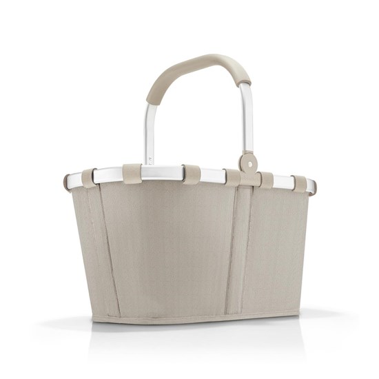 Nákupní košík Carrybag herringbone sand_4