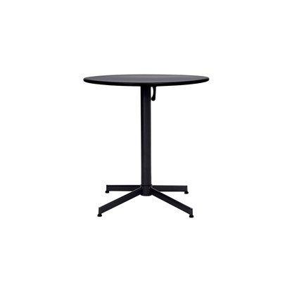 Kulatý kovový stolek HELO P.70m černý_4