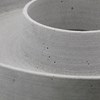 Dekorační svícen/tác RING P.45cm šedý_0