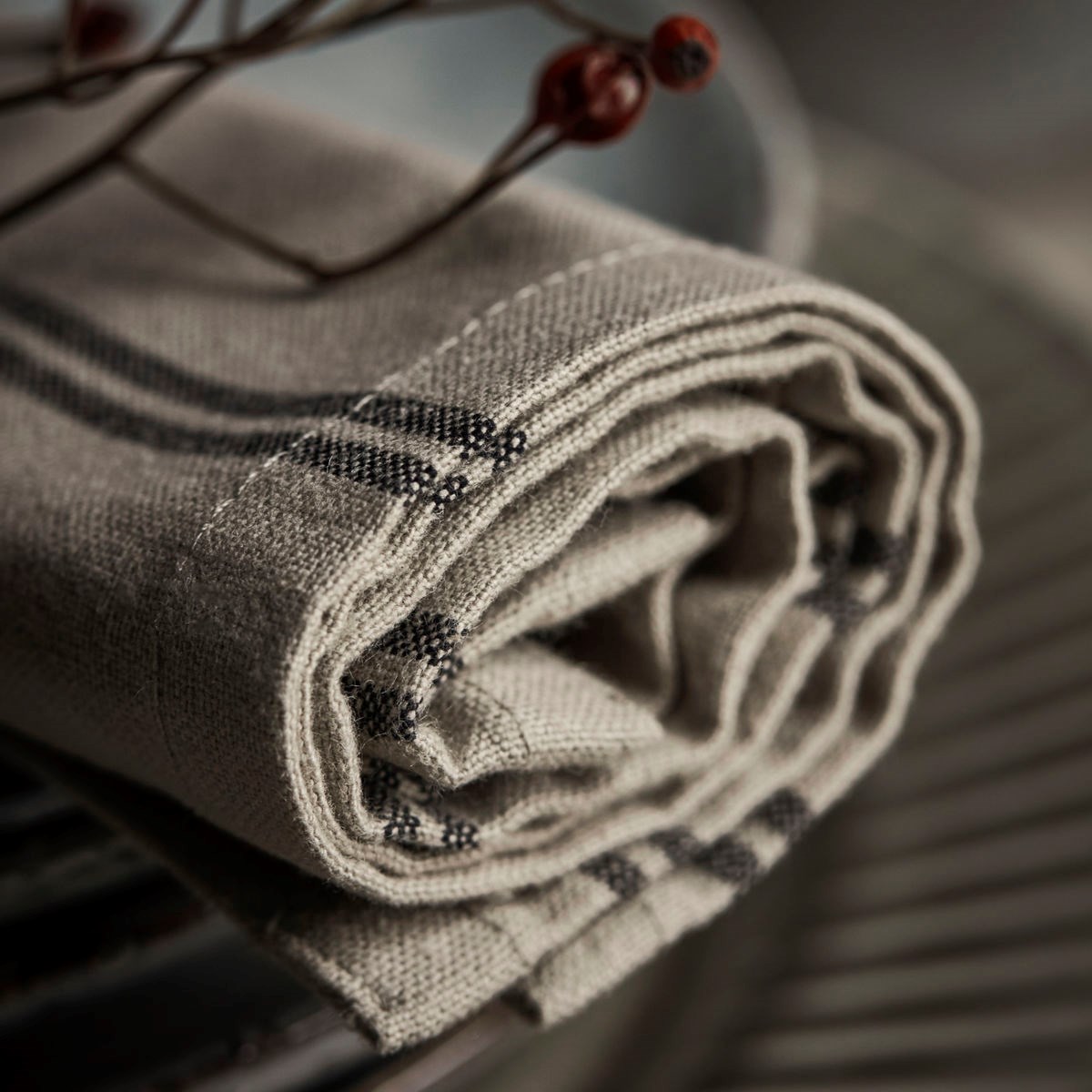 Ubrousky STALGIA 40x40cm SET/4ks hnědé_2