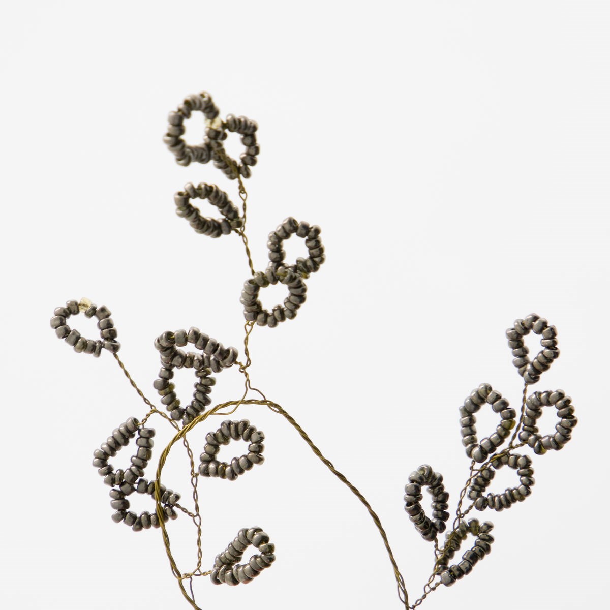 Girlanda s korálky BRANIC D.183cm šedá_0