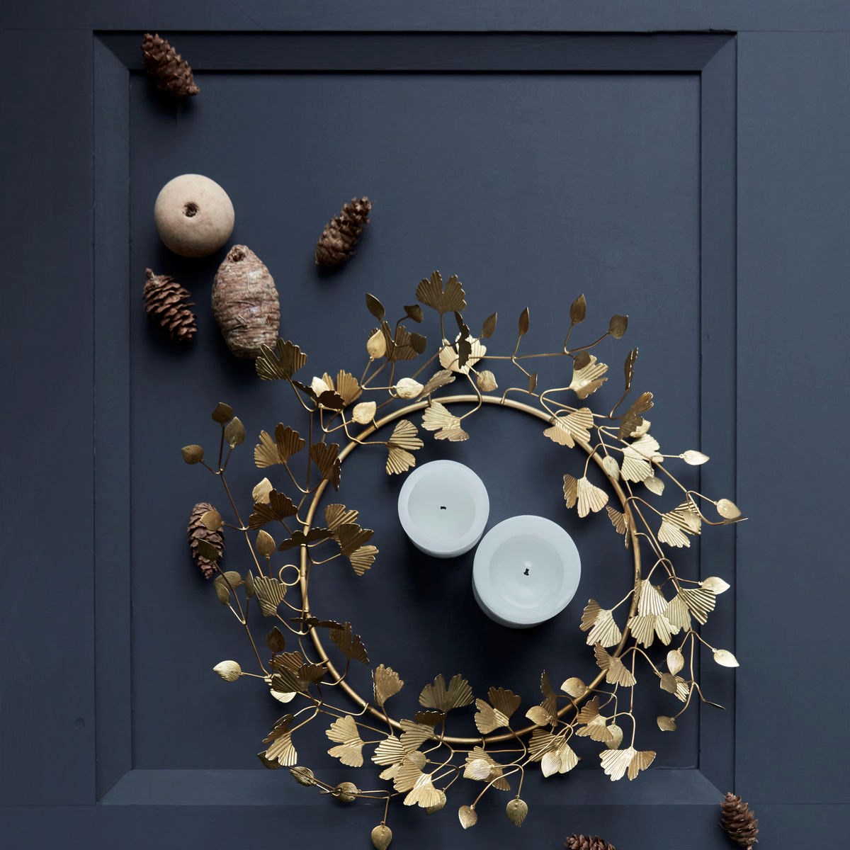 Kovový věnec TWIGS P.41cm_1