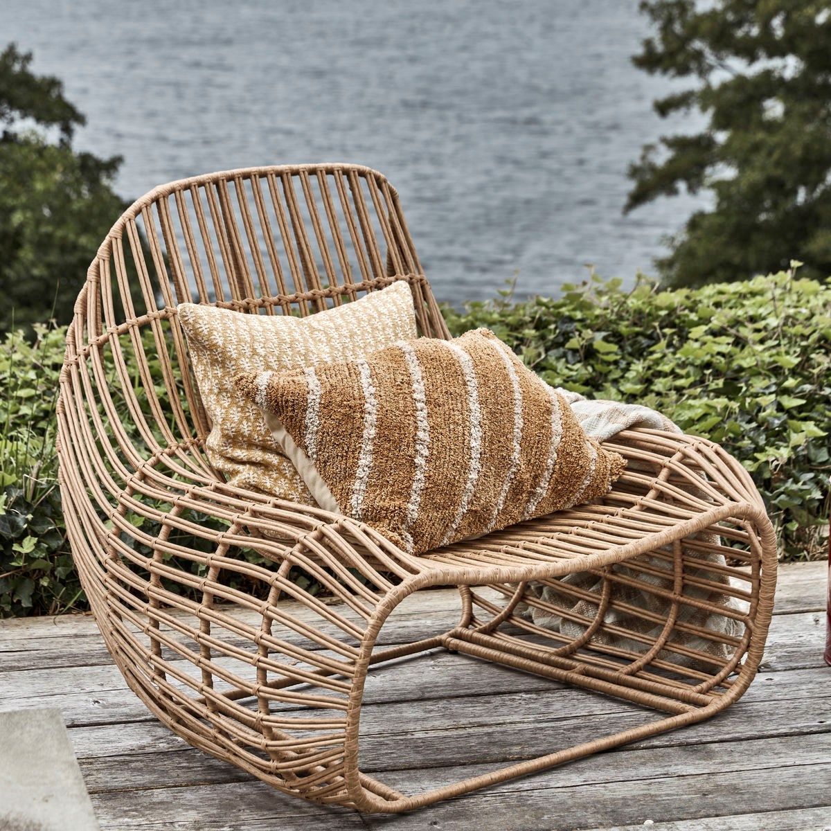 Povlak na polštář PILU 60x40cm hnědý_2