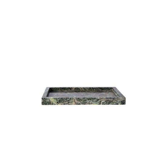 Servírovací tác/podnos Muubs VITA mramor 30x20cm zeleno-šedý_4