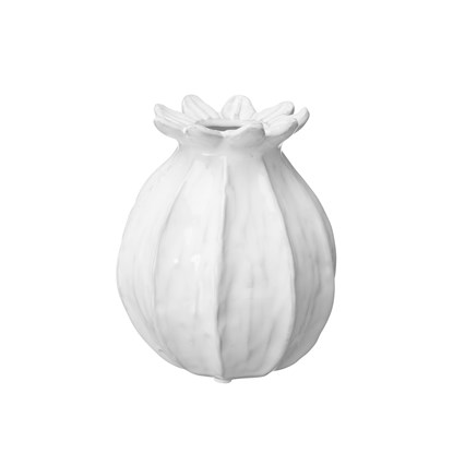 Keramická váza LILLIAN V.15 cm bílá_0