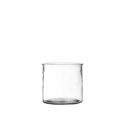 Váza/obal z recyklovaného skla ALEA V.15 cm čirá_0