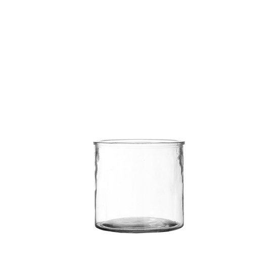 Váza/obal z recyklovaného skla ALEA V.15 cm čirá_0