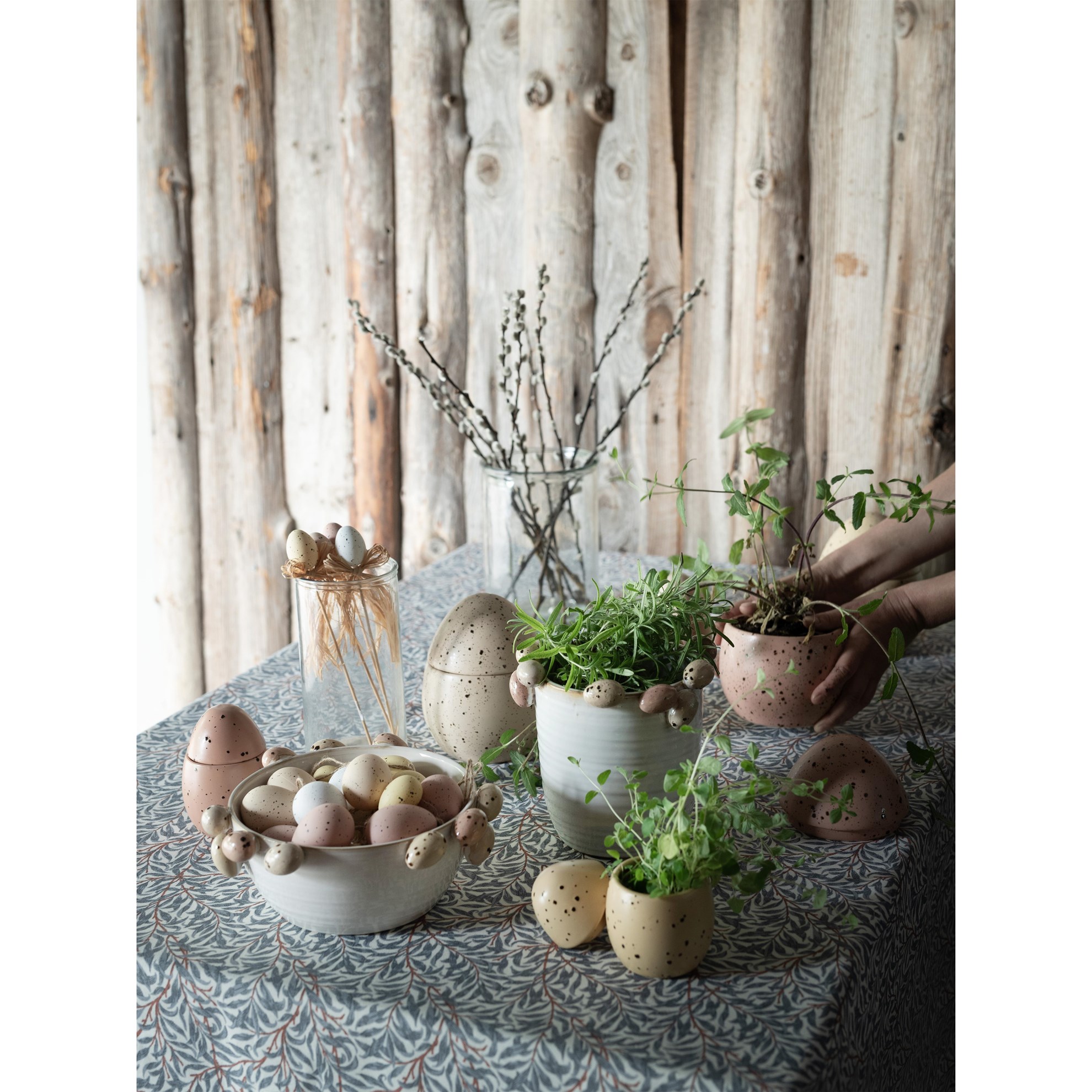 SET 2 velikonočních vajíček (větší+menší) SELMA žlutá_2