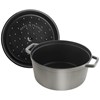 Hrnec STAUB  kulatý 30 cm šedý 8,35l_3
