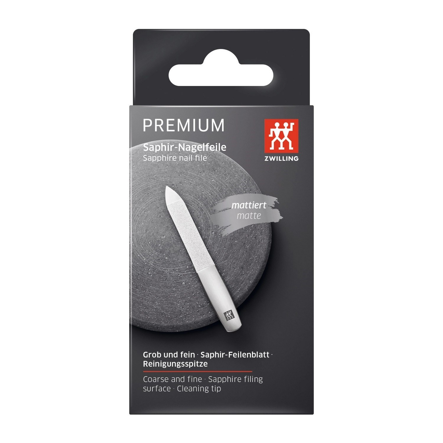 Pilník na nehty safírový 9 cm TWINOX_1