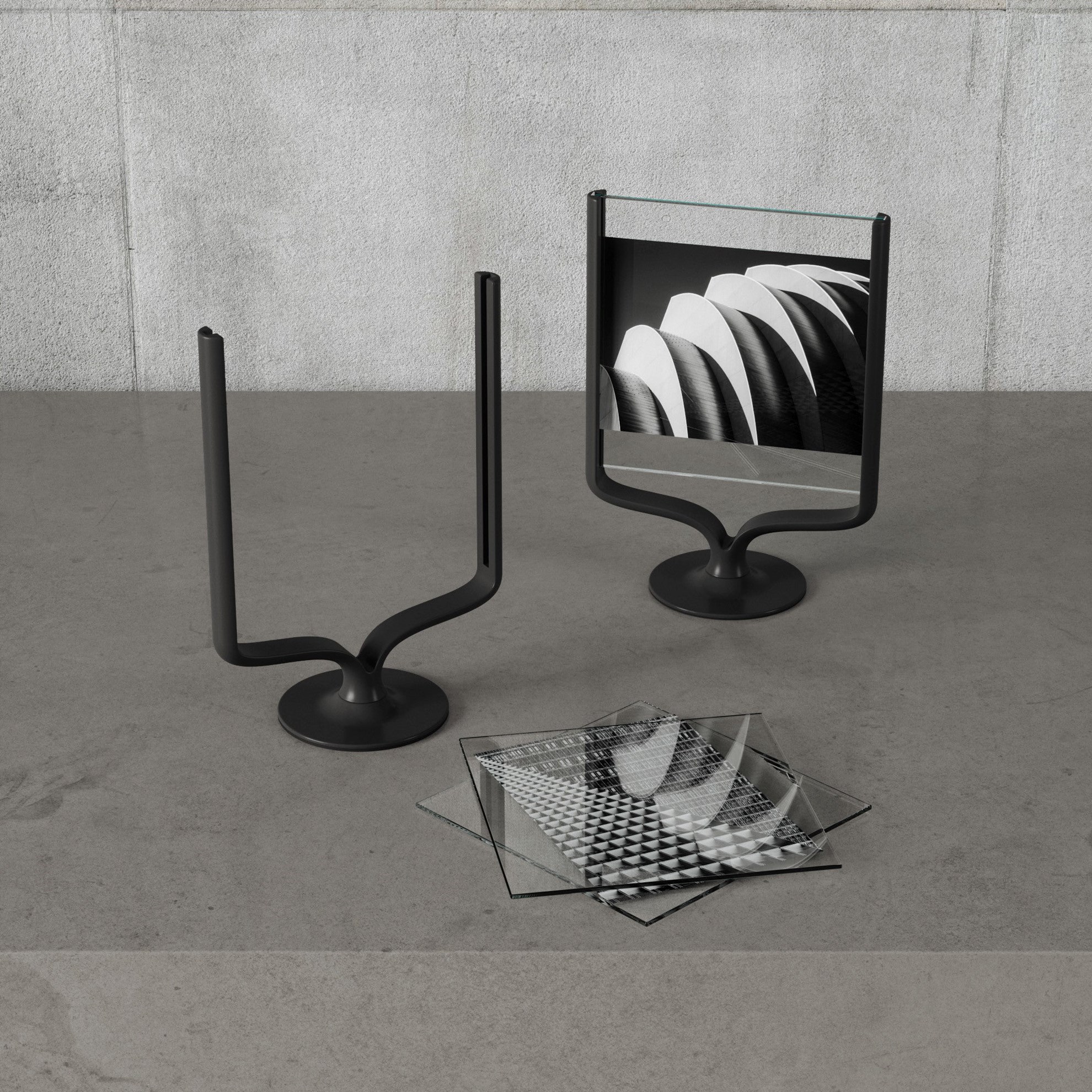 Fotorámeček WISHBONE V.25 cm černý_2