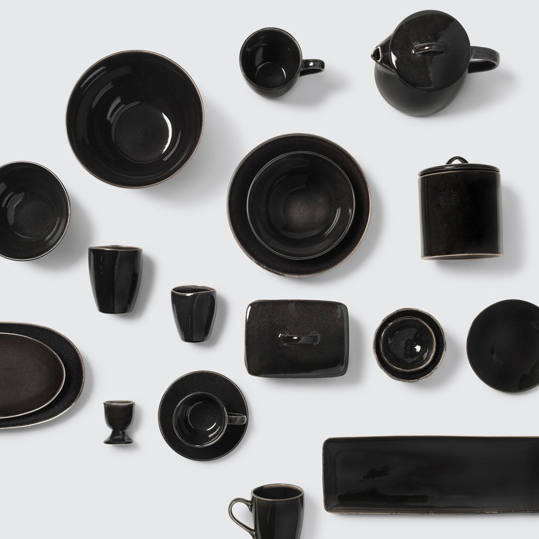 Dezertní talíř NORDIC COAL_1