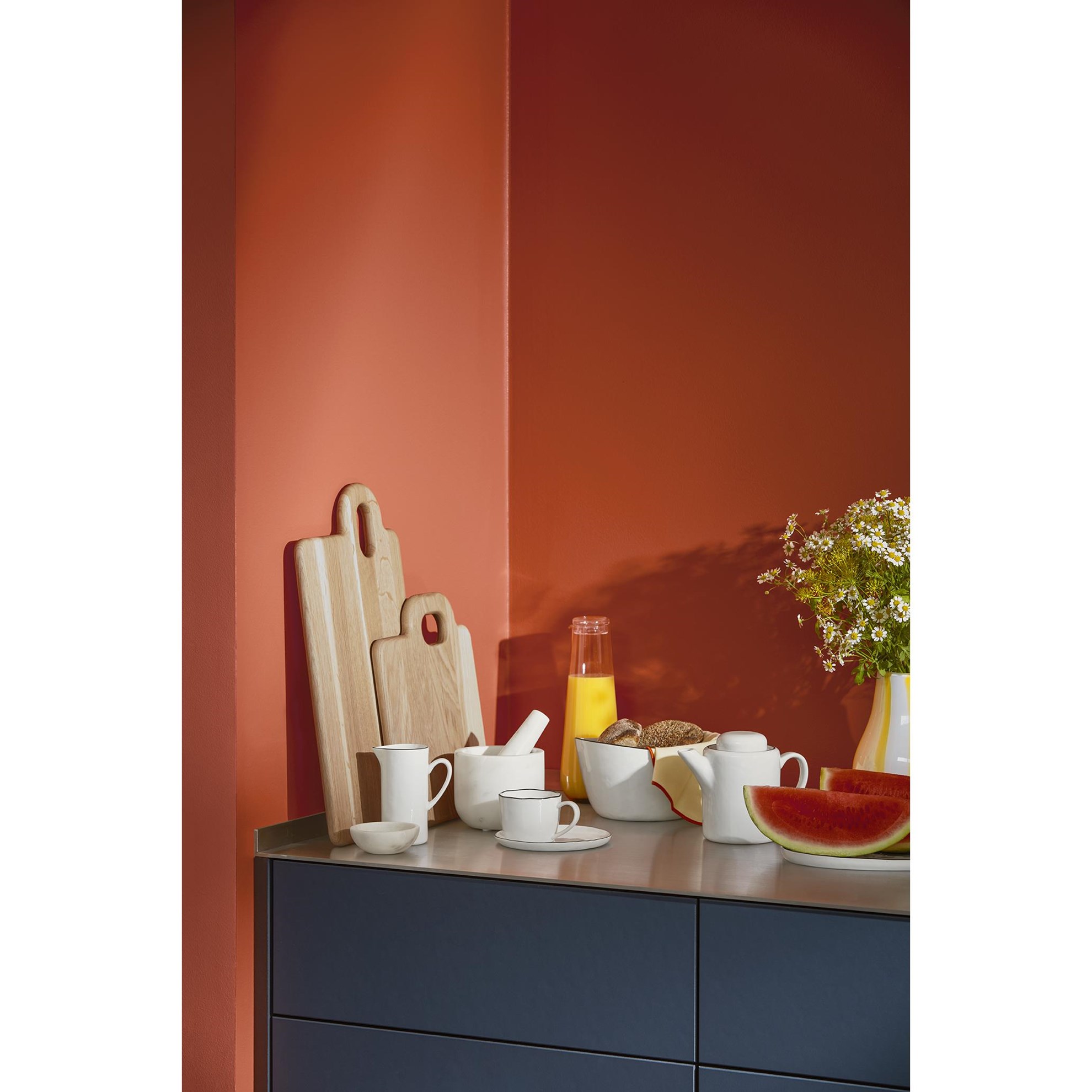 Džbán SMOKE 0,8l foukané sklo čirá karamelová_0