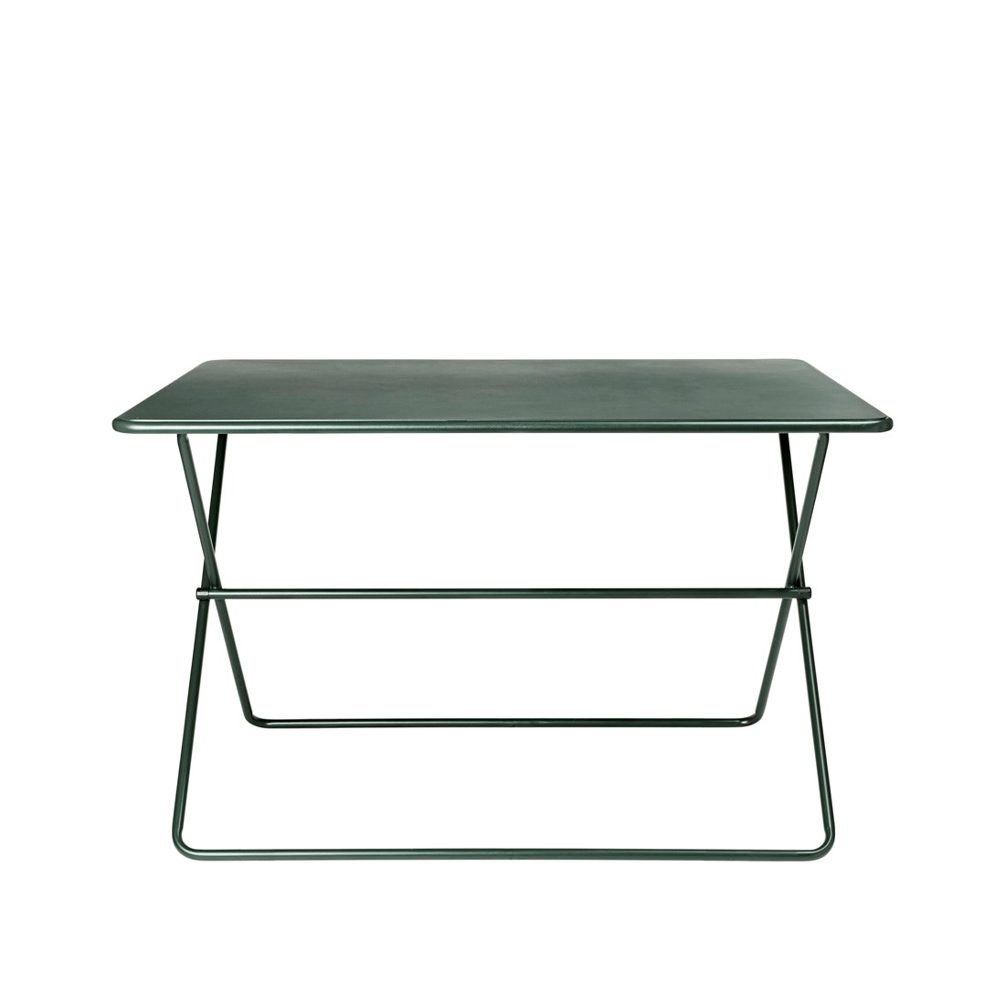 Zahradní stolek EDEN tmavě-zelený D.120 cm_0