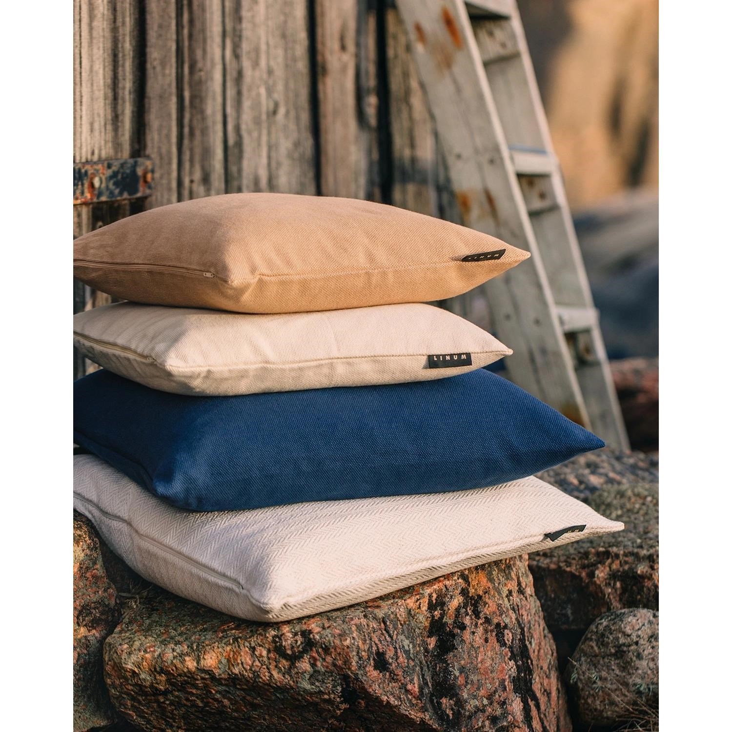 Povlak na polštář 60x60 PEPPER žlutá okrová_0