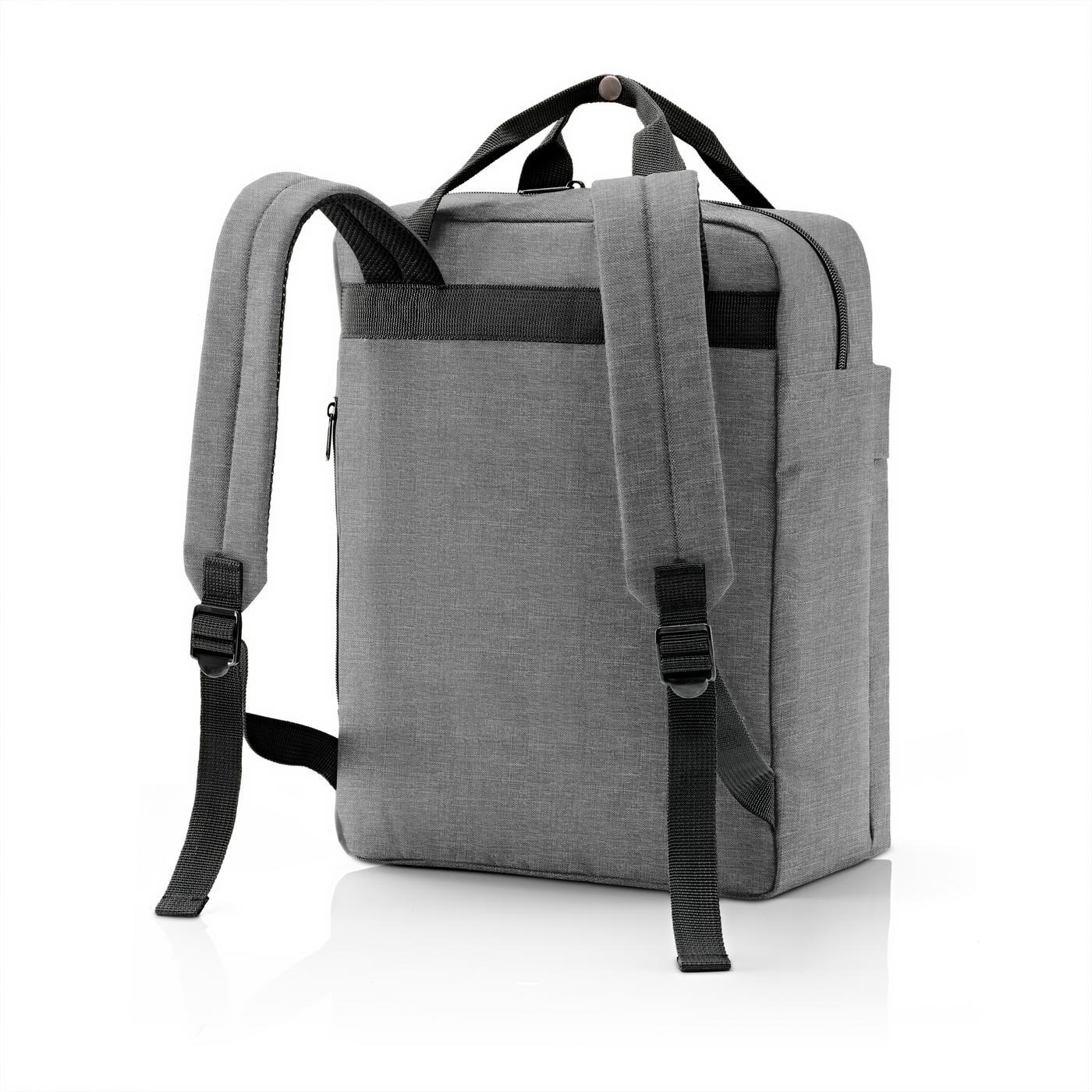 Batoh Allday Backpack M iso twist silver_0