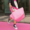 Taška přes rameno Shopper M twist pink_0