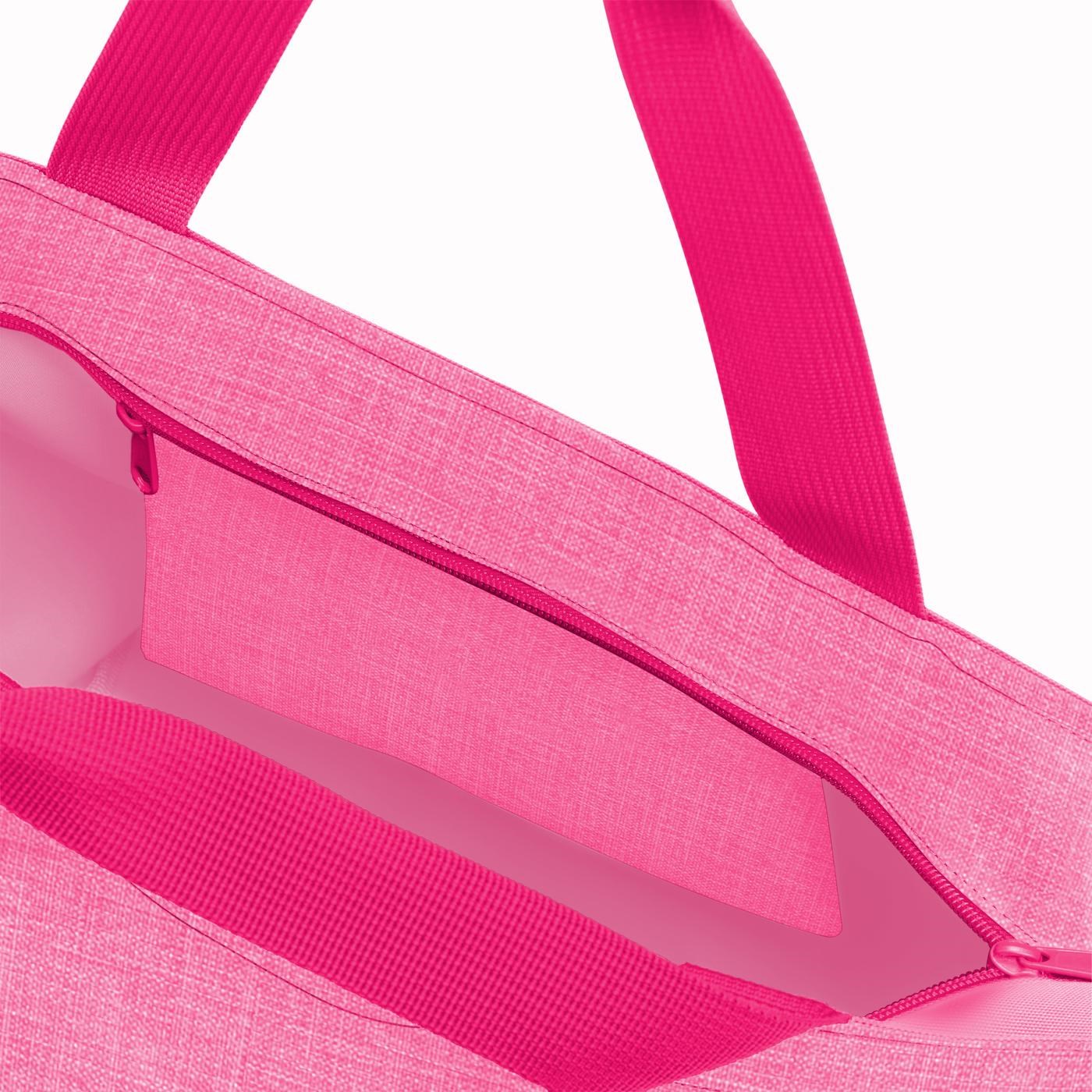 Taška přes rameno Shopper M twist pink_2