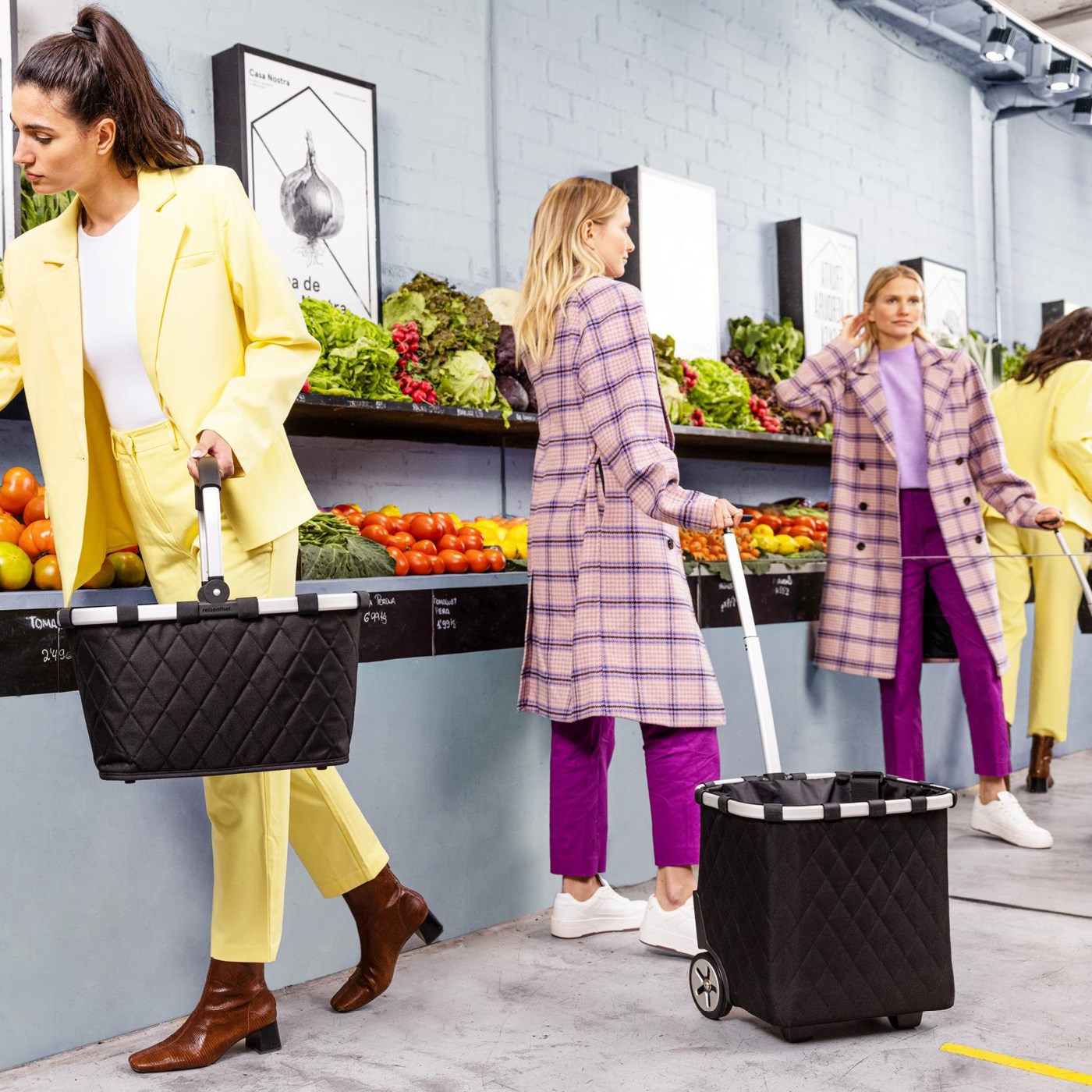 Taška na kolečkách Carrycruiser rhombus black_0