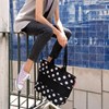 Chytrá taška přes rameno Shopper e1 dots white_0