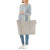 Taška přes rameno Shopper XL herringbone sand_2