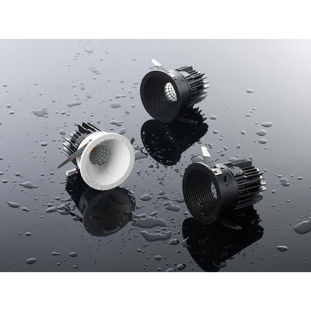 Vnitřní zápustné svítidlo SPLASH P.7,6 cm černé_8