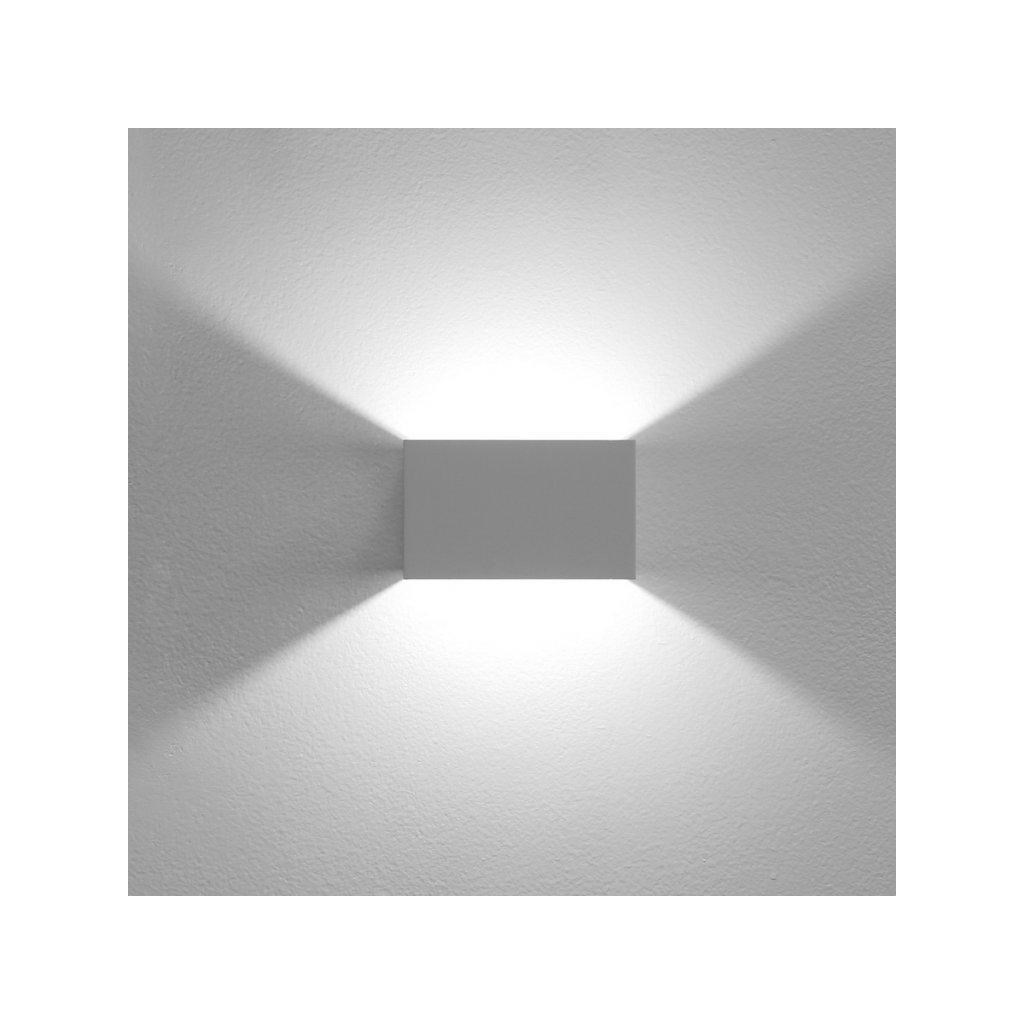 Vnitřní nástěnné svítidlo WALL-Q 10x10 cm bílé_1