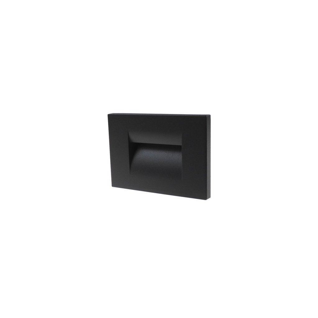 Venkovní nástěnné zapuštěné svítidlo STEP IN-S 10,7x7,5 cm antracitové_1