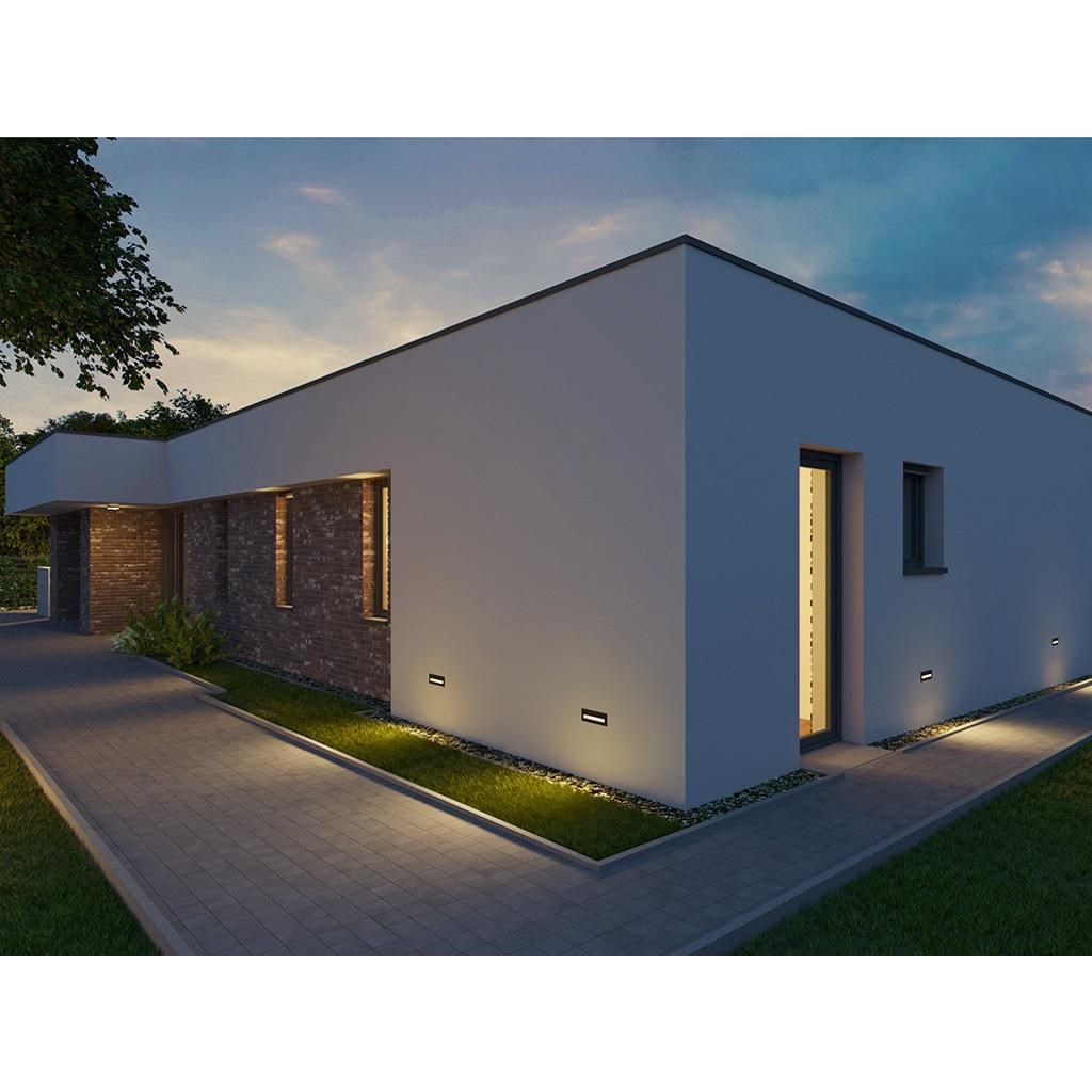 Venkovní nástěnné zapuštěné svítidlo STEP IN-S 10,7x7,5 cm antracitové_5