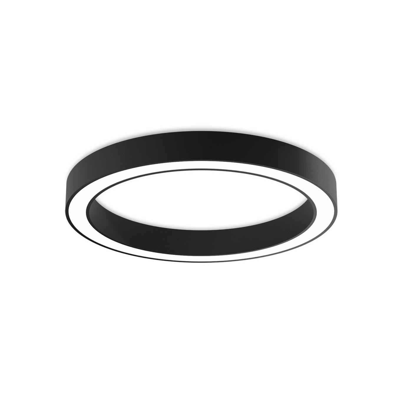 Vnitřní stropní svítidlo SATURN SLIM P.80 cm černé - TRIAC stmívání_0