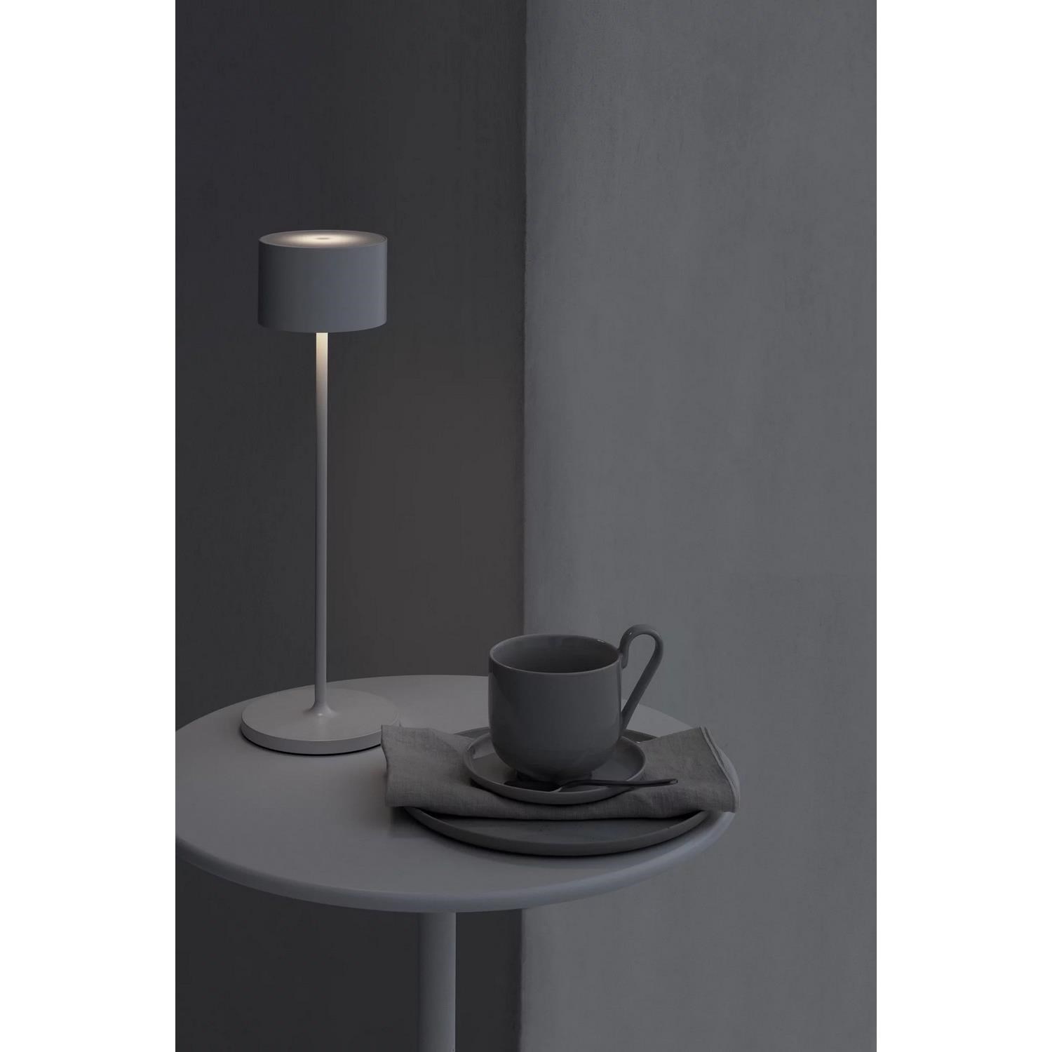 Přenosná LED lampička FAROL hřejivě šedá_0