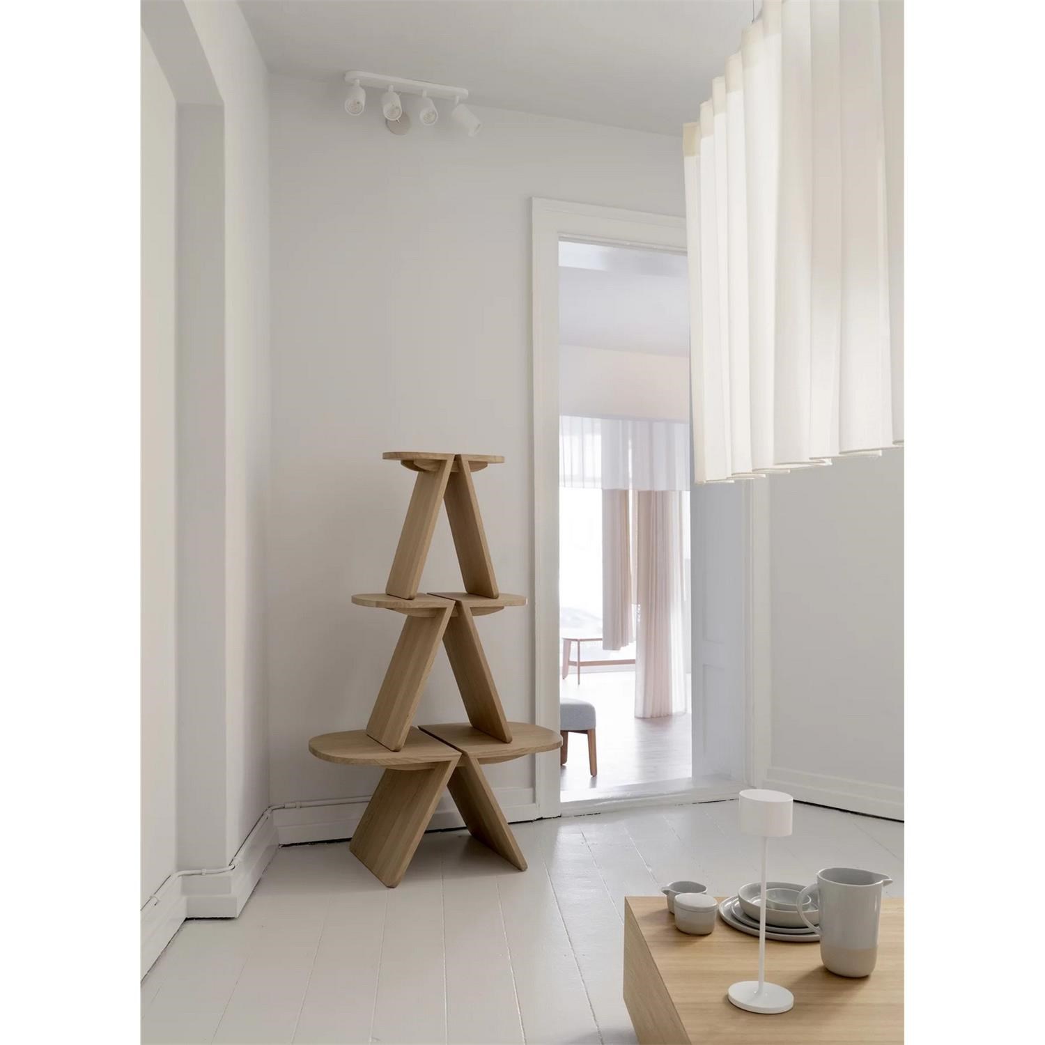 Přenosná LED lampička FAROL hřejivě šedá_1