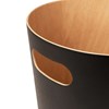 Odpadkový koš WOODROW 28 cm černá, přírodní_3