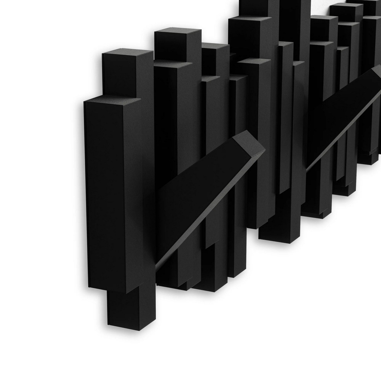 Věšák sklápěcí STICKS černý_4