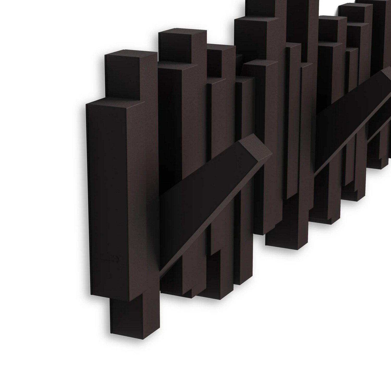 Věšák sklápěcí STICKS hnědý_5