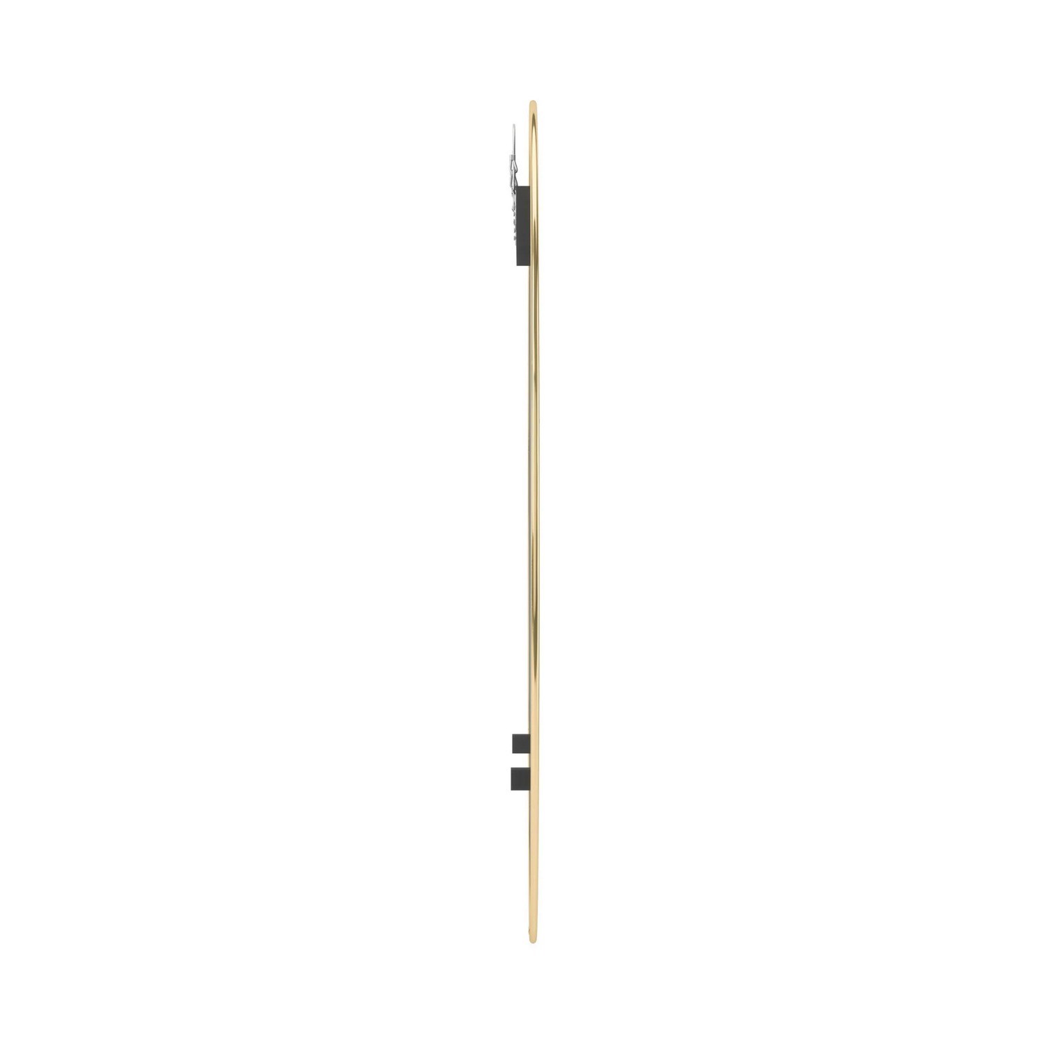 Zrcadlo HUBBA 86.5 cm s mosazným lemem_0