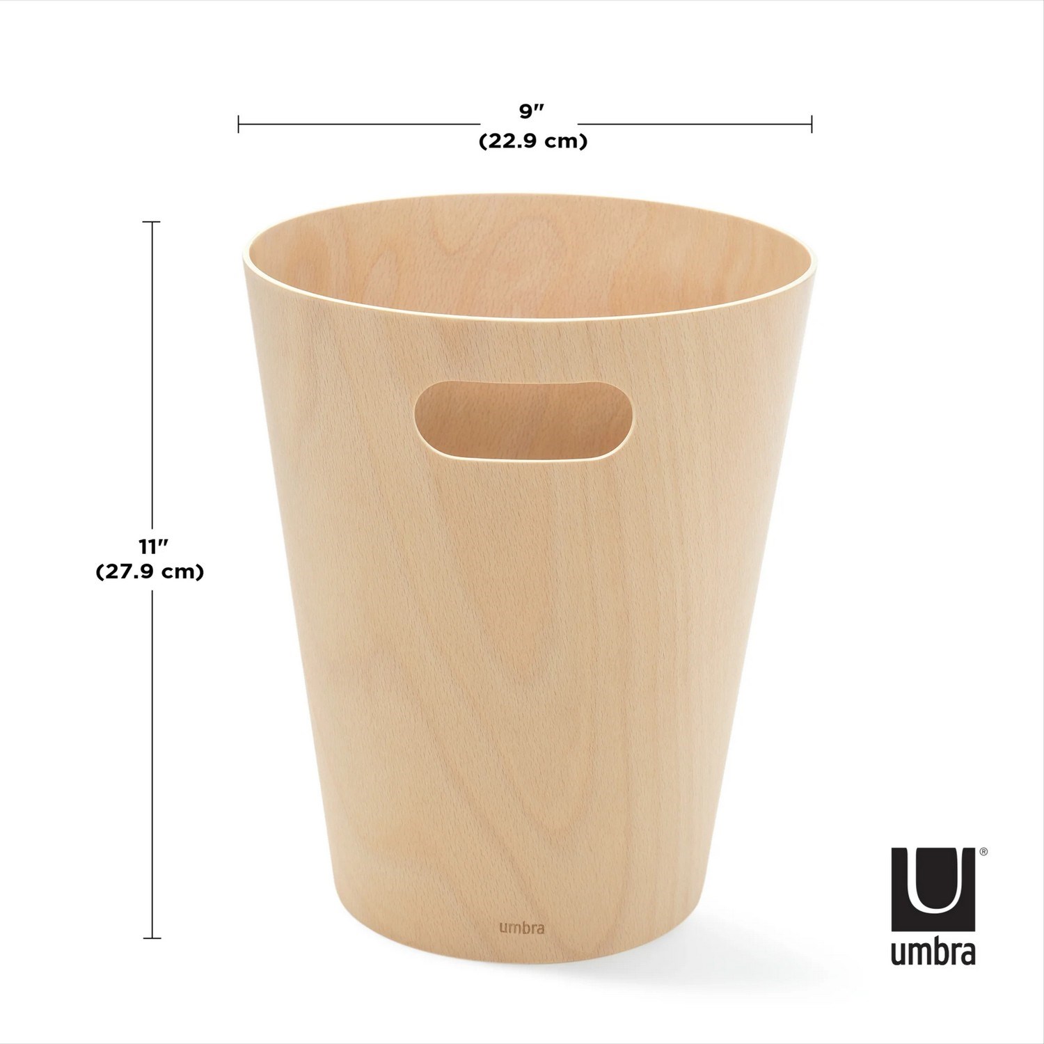 Odpadkový koš WOODROW 28 cm přírodní_2
