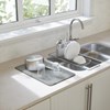 Odkapávač nádobí UDRY OVER THE SINK šedý_0