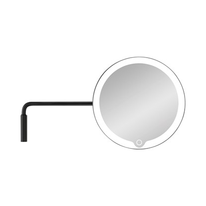 LED nástěnné kosmetické zrcadlo MODO černé_0