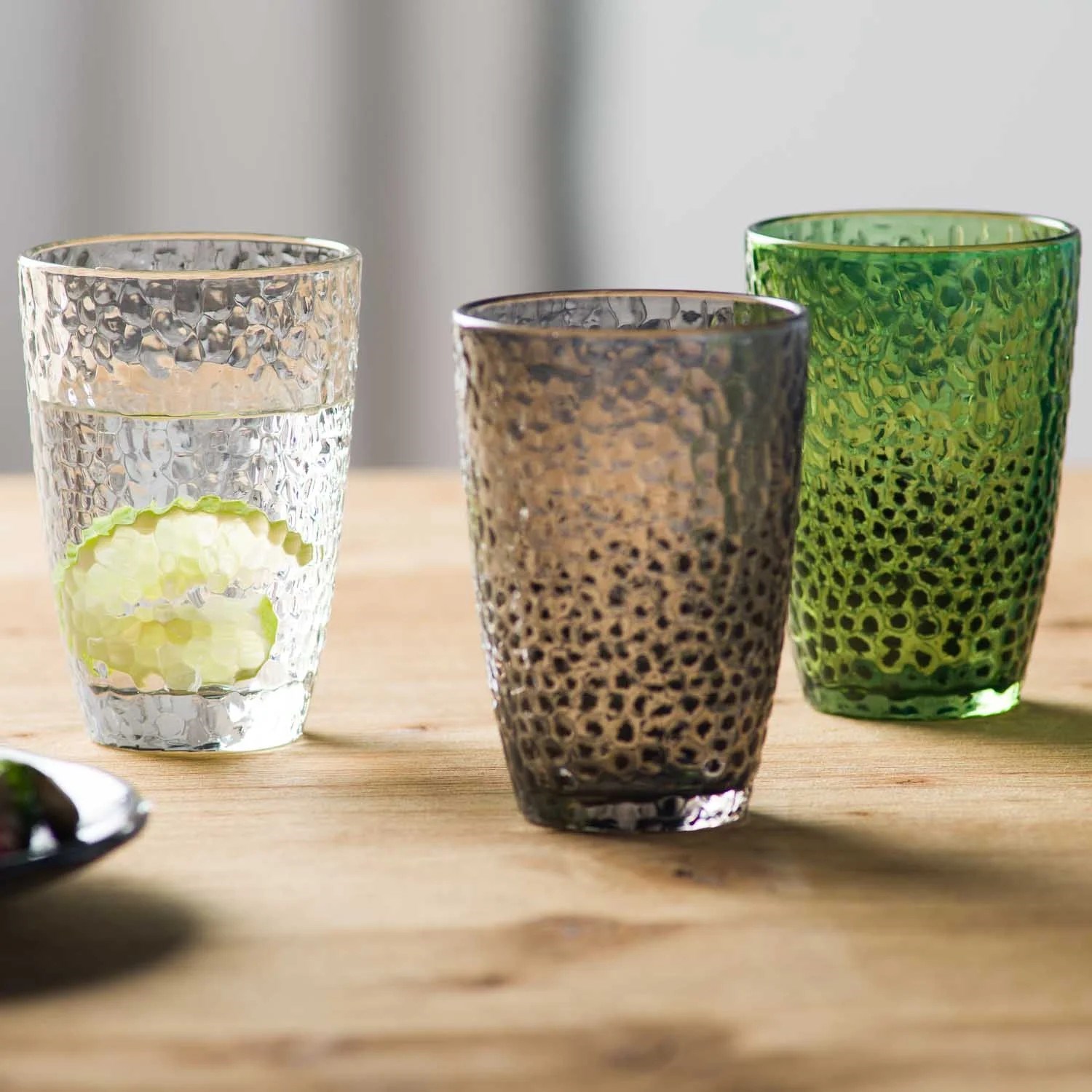 Sklenice na vodu MATERA 340 ml antracitová_3