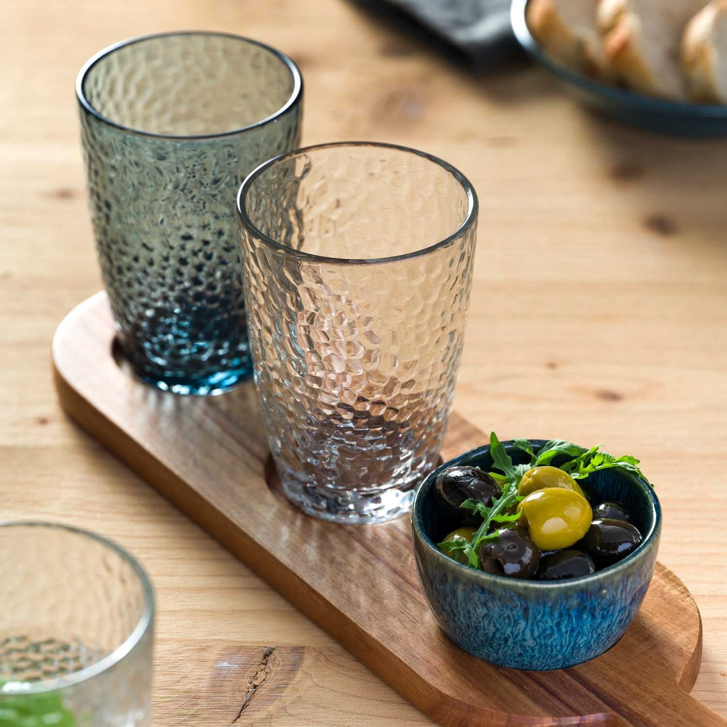 Sklenice na vodu MATERA 340 ml modrá_3