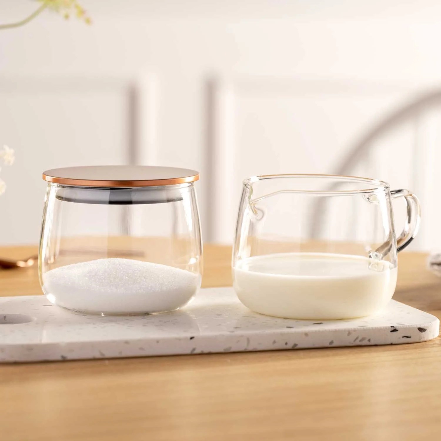 Cukřenka s víčkem TÉ PER TE 300 ml čirá_1