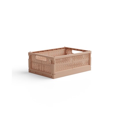 Skládací přepravka midi Made Crate - blush_0