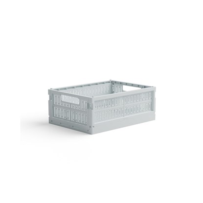 Skládací přepravka midi Made Crate - ice cube blue_0