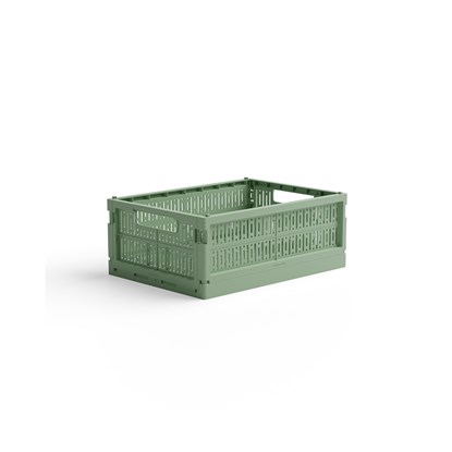 Skládací přepravka midi Made Crate - green bean green_0