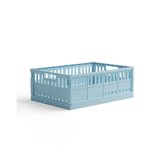 Skládací přepravka maxi Made Crate - crystal blue_0