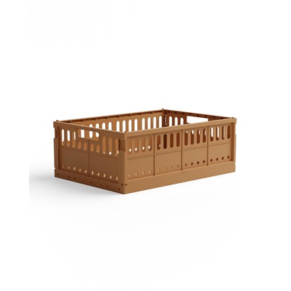 Skládací přepravka maxi Made Crate - toffee_0