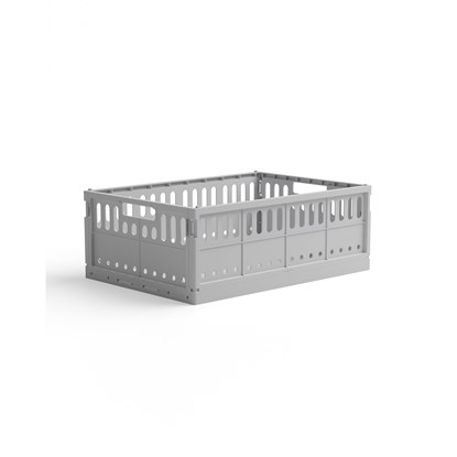 Skládací přepravka maxi Made Crate - misty grey_0